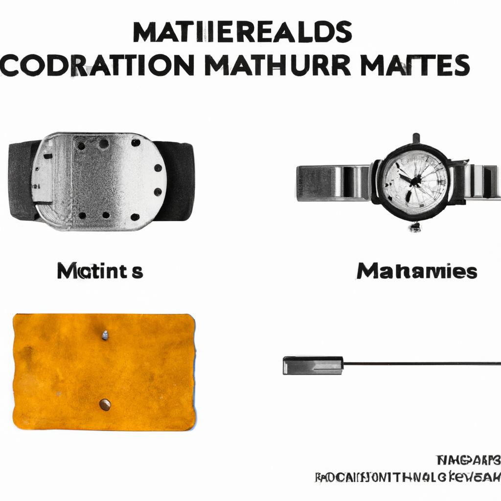 Materials ‍Matter:‌ Understanding Watch Components‍ for Longevity⁣ and Aesthetic ‍Appeal