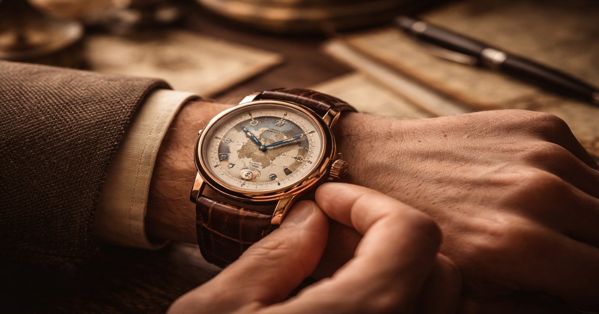 frederique constant worldtimer in use
