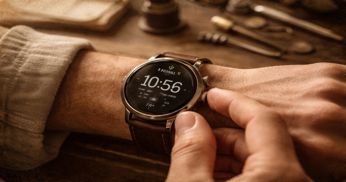 fossil gen 5 in use